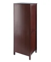 Winsome Brooke Jelly 47.44" Wood 3-Section Cupboard