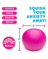 Power Your Fun Arggh Stress Ball for Adults and Kids - Pink/Purple - Assorted Pre