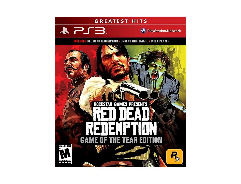 Red Dead Redemption Game of the Year Edition Greatest Hits