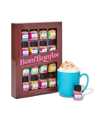 Thoughtfully BomBombs Hot Chocolate Mix Gift Set, Set of 16 - Assorted Pre