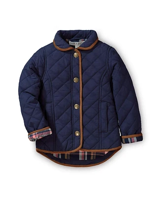 Hope & Henry Toddler Girls Quilted Riding Coat