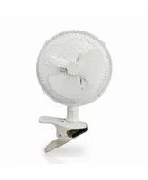 Optimus 7 in. 2 Speed Personal Portable Clip-on Fan