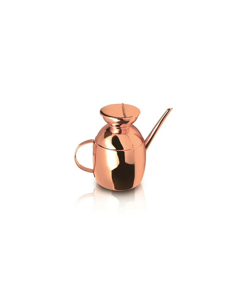 Olipac Stainless Steel 700 ml Olive Oil Cruet, Copper Finish