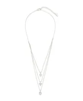 Sterling Forever Julie Layered Necklace