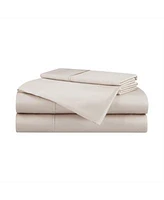 Aston Arden Eucalyptus Tencel Queen Sheet Set 1 Flat Sheet 1 Fitted Sheet 2 Pillowcases Ultra Soft Fabric Breathable Cooling Eco Friendly