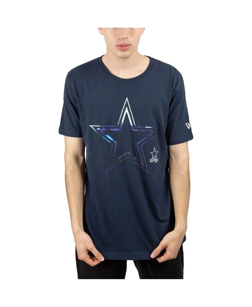 Men's New Era Navy Dallas Cowboys Sideline T-shirt