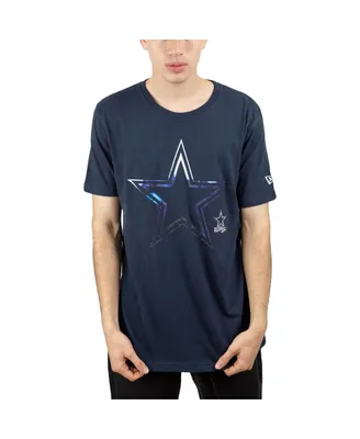Men's New Era Navy Dallas Cowboys Sideline T-shirt