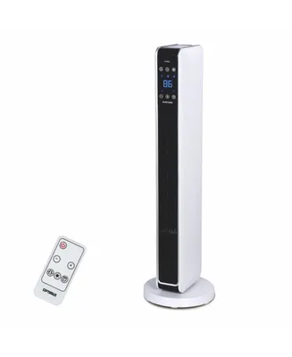 Optimus 29 in. Oscillating Tower Heater and Remote Control