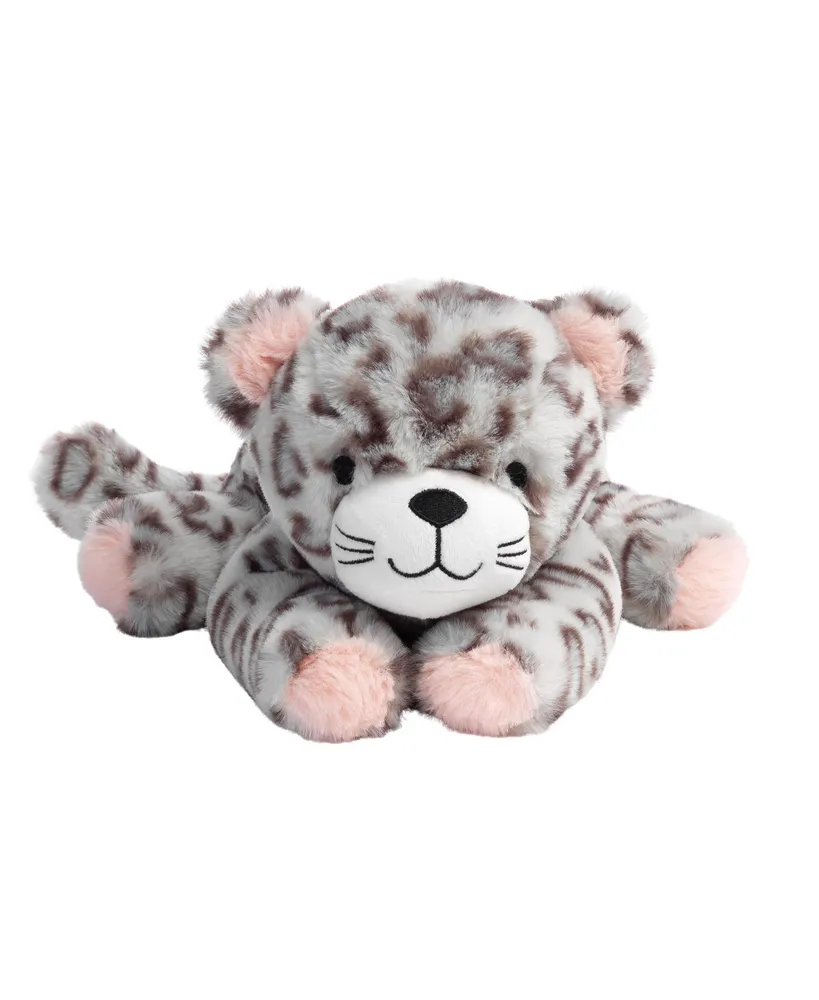Lambs Ivy Happy Jungle Plush Leopard Stuffed Animal Toy - Pink/Gray - Cleo