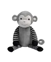 Bedtime Originals Jungle Fun Gray/Black Plush Monkey Stuffed Animal - Bingo