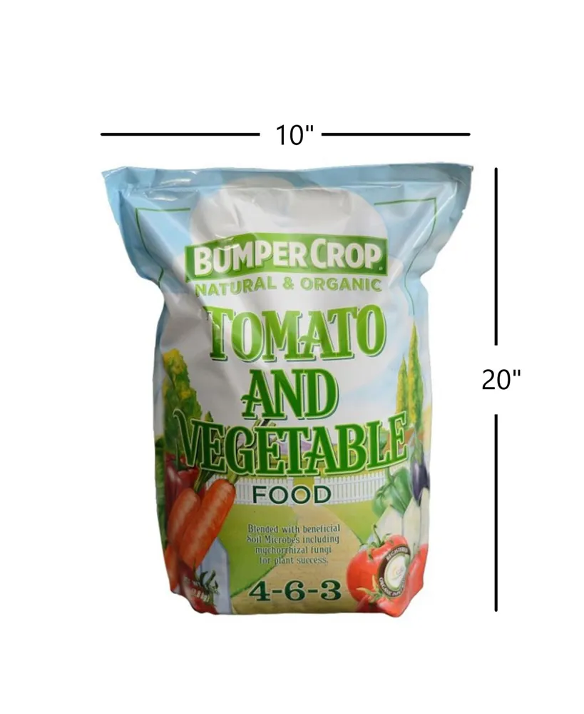 Bumper Crop Organic Tomato and Vegetable Food 4-6-3