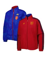 Women's adidas Red Spain National Team Anthem Aeroready Reversible Full-Zip Jacket