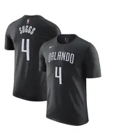 Men's Nike Jalen Suggs Black Orlando Magic 2022/23 City Edition Name and Number T-shirt