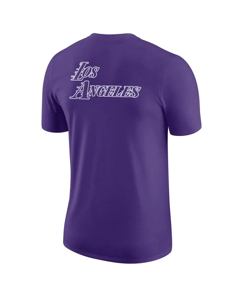 Men's Nike Purple Los Angeles Lakers 2022/23 City Edition Courtside Max90 Backer T-shirt