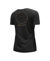 Women's New Era Black Toronto Raptors 2022/23 City Edition V-Neck T-shirt