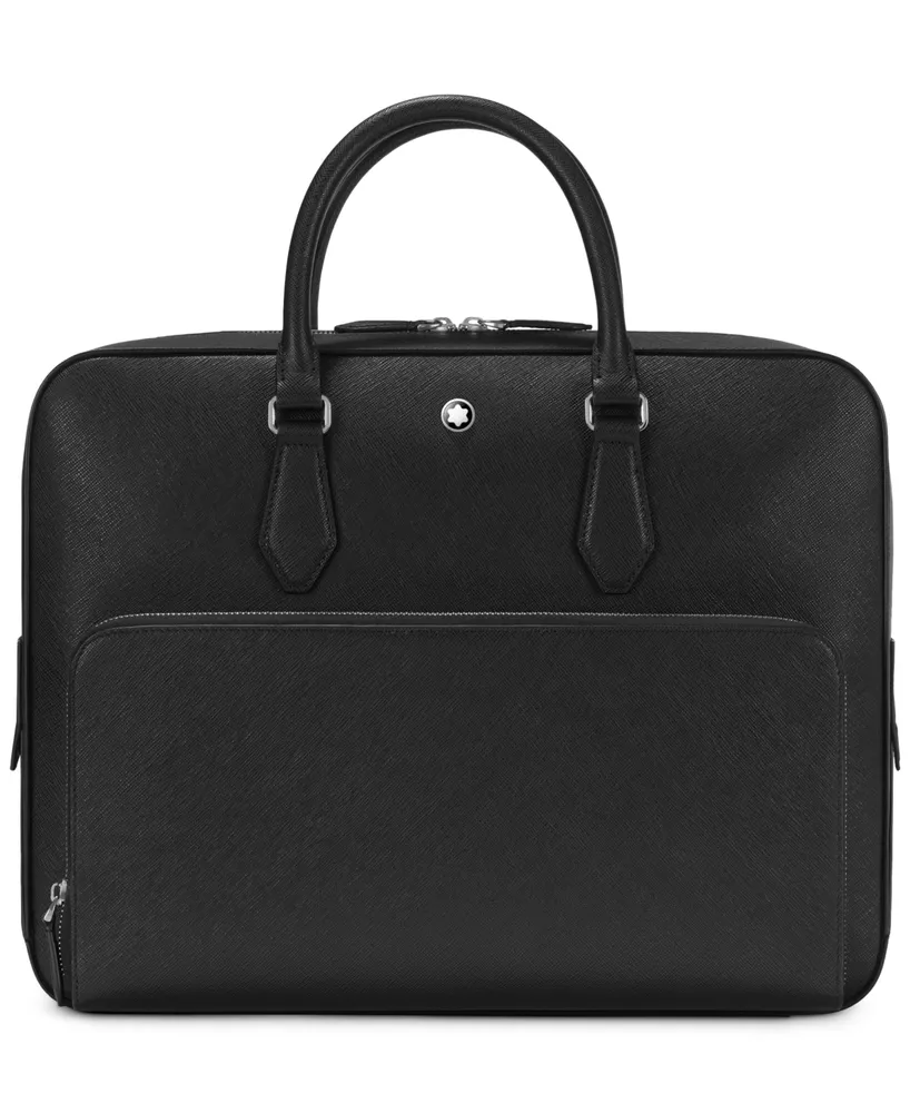 Montblanc Sartorial Medium Leather Briefcase Document Case