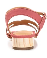 Journee Signature Women's Starlee Ankle Strap Sandals
