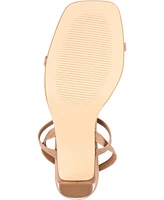 Journee Signature Women's Lenonn Block Heel Dress Sandals