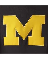 Women's Charcoal Michigan Wolverines Team Big Logo Pullover Hoodie