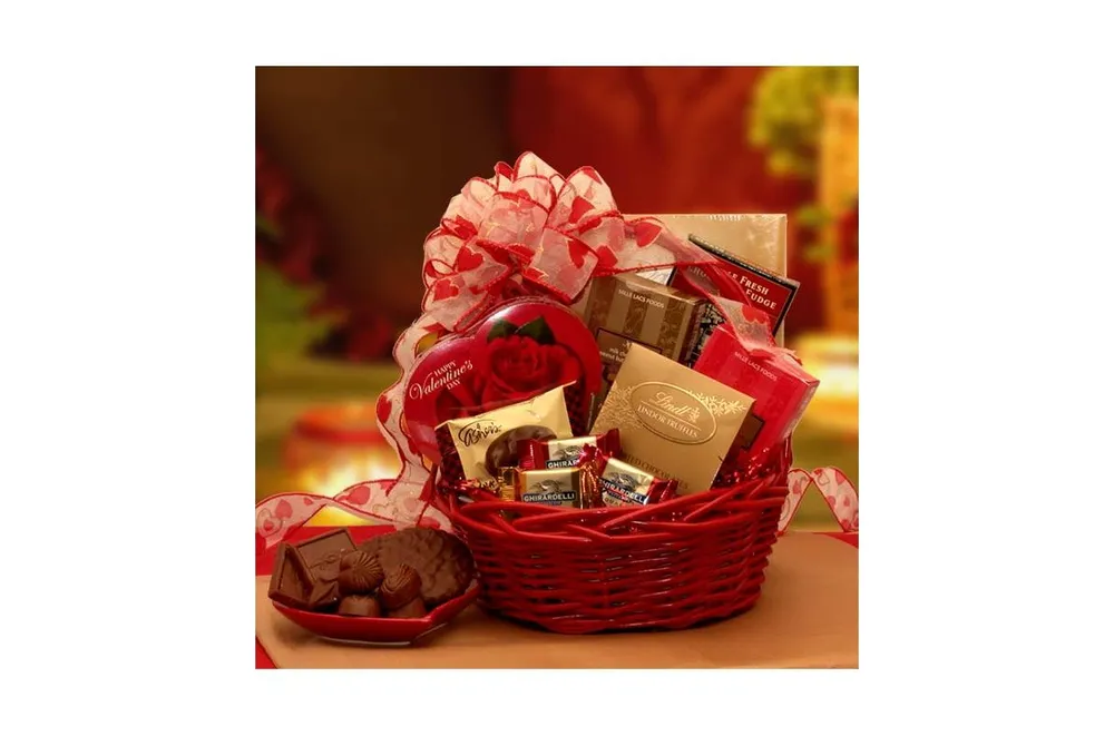 Gbds Chocolate Inspirations Valentine Gift Basket - valentines day candy - valentines day gifts