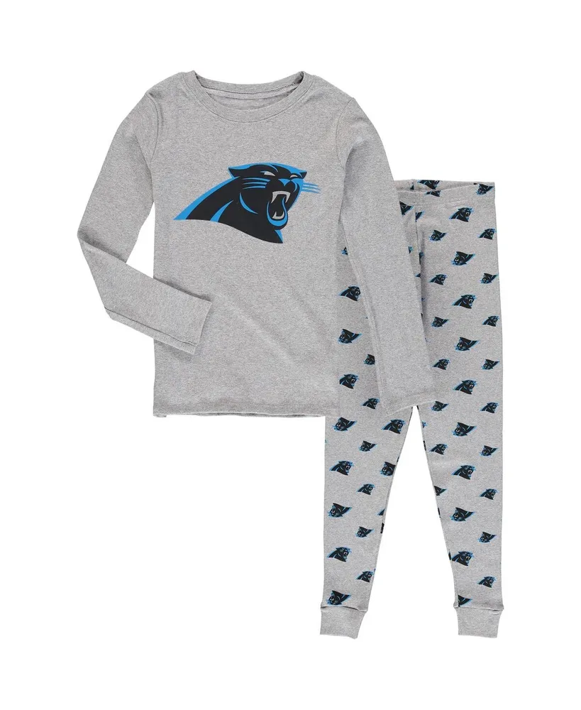 Preschool Heathered Gray Buffalo Bills Long Sleeve T-Shirt & Pants Sleep Set