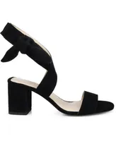 Journee Signature Women's Hether Block Heel Sandals