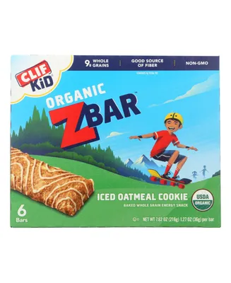 Clif Kid Zbar - Iced Oatmeal Cookie - Case of 9