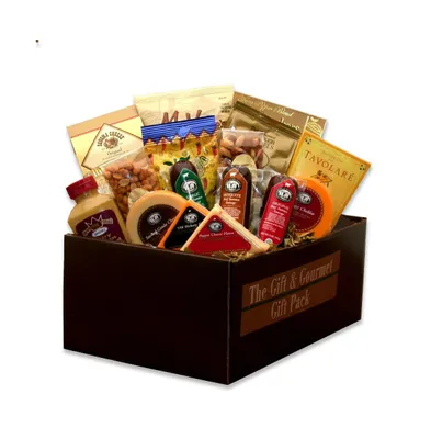 Gbds Savory Selections Gift & Gourmet Gift Pack - Meat and cheese gift pack - 1 Basket