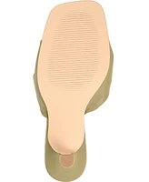 Journee Signature Women's Finlee Knotted Slip On Sandals
