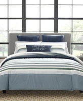 Closeout! Nautica Lansier Reversible 2-Piece Duvet Cover Set, Twin