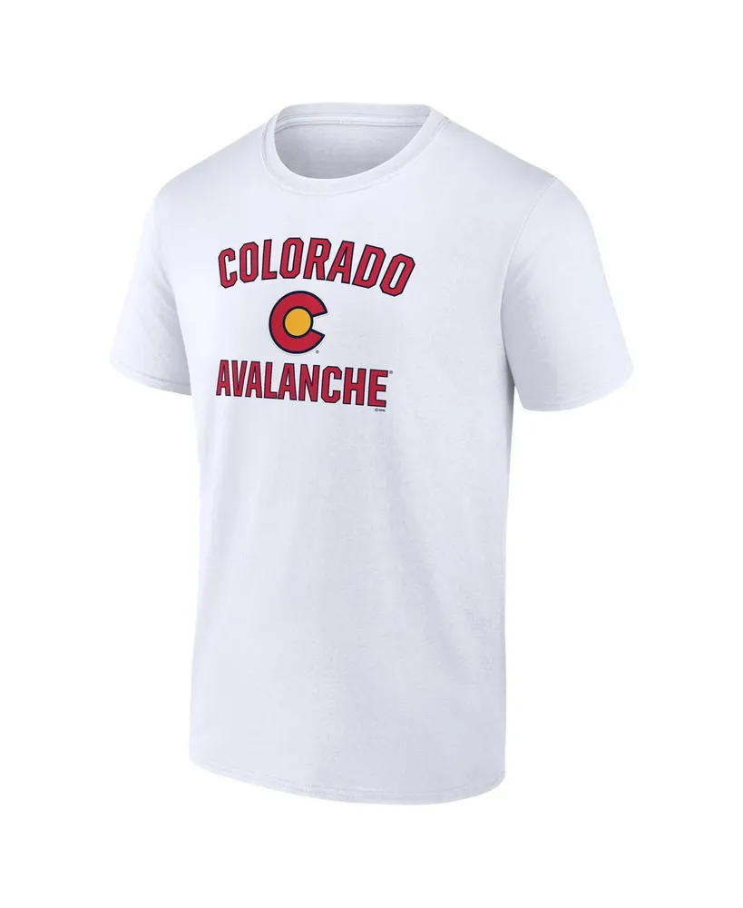 Men's Fanatics White Colorado Avalanche Special Edition 2.0 Wordmark T-shirt