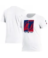 Women's adidas White New Jersey Devils Reverse Retro 2.0 Playmaker T-shirt