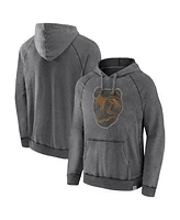 Men's Fanatics Gray Boston Bruins Special Edition 2.0 Weathered Pullover Hoodie