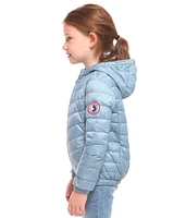 Rokka&Rolla Girls Ultra Light Packable Down Puffer Jacket