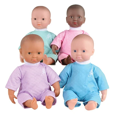 Kaplan Early Learning Soft Body 16" Dolls - Set of 4