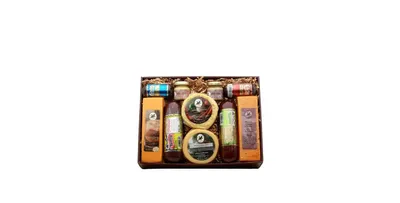 Gbds Deluxe Meat & Cheese Assortment Gift Set - meat and cheese gift baskets