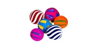 Kaplan Early Learning Tactile Squeaky Balls - Set of 6