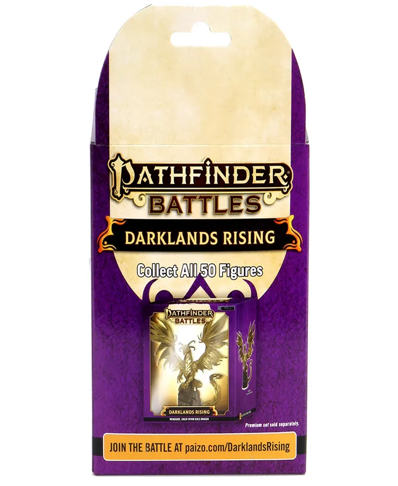 Pathfinder Battles Darklands Rising Booster Dungeons Dragons Role Playing Game 4 Prepainted Randomly Assorted Miniatures