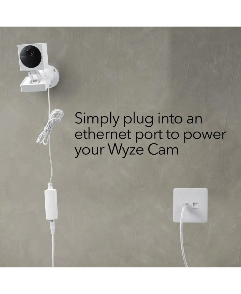 Wasserstein PoE Power Adapter for Wyze Cam V3 and Outdoor Only - Continuously Power Your Security Cam with Usb Ethernet Adapter