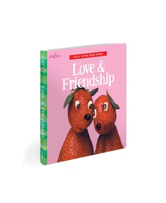 Eeboo Play with Your Food Love Friendship Board Book by Saxton Freymann