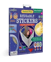 Eeboo Scratch Paper Stickers Space Adventure