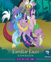 Renegade Game Studios My Little Pony Adventures in Equestria - Familiar Faces Expansion Deck-Building Game Set, 98 Pieces