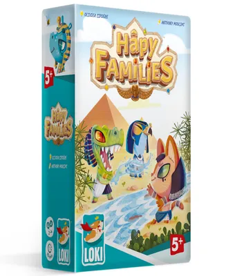 Loki Happy Families - Collecting Game, Pyramid Themed, Kids Family