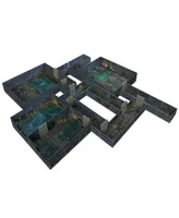 Gale Force Nine Tenfold Dungeon Dungeons Sewers Modular Roleplaying Terrain 5E Role Playing Game Adventure 5 Piece Set