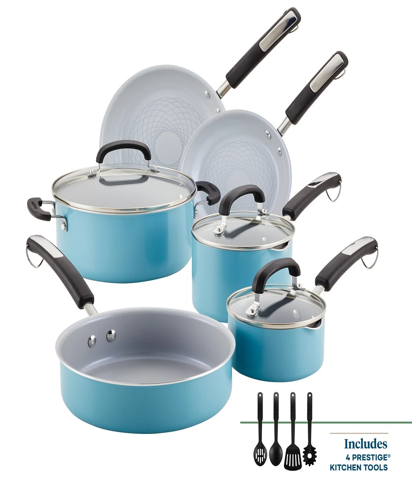 Farberware Eco Advantage Ceramic Nonstick 13-Piece Cookware Set