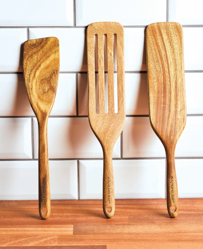Rachael Ray Tools and Gadgets Wooden Kitchen Utensils