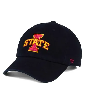 Men's Iowa State Cyclones '47 Brand Clean Up Adjustable Hat - Black