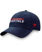 Men's Fanatics Navy Washington Capitals Authentic Pro Rink Adjustable Hat