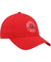 Men's adidas Red Washington Capitals Team Circle Slouch Adjustable Hat