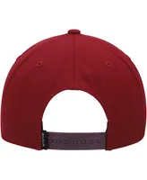 Men's Rvca Burgundy and Gray All The Way Snapback Hat